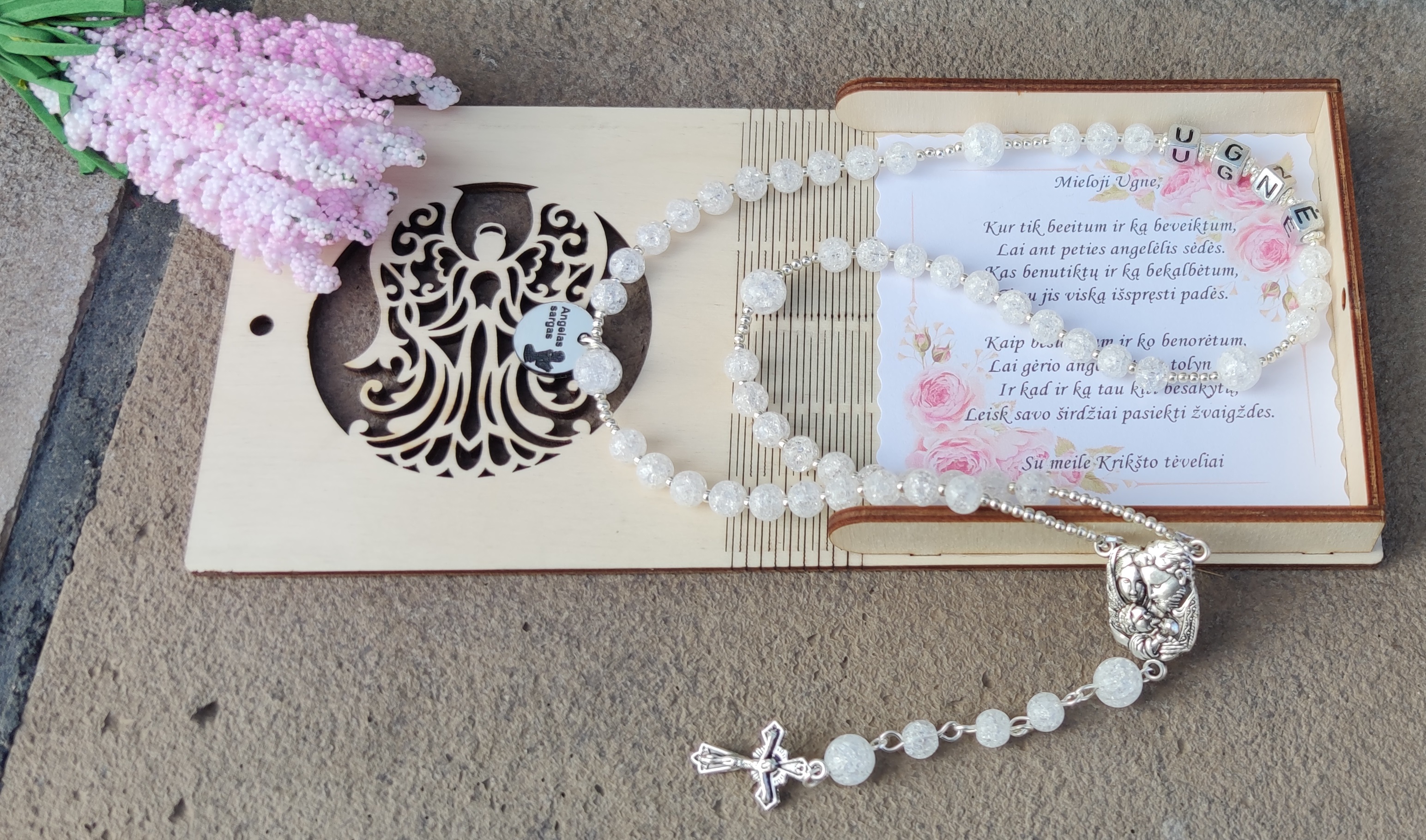 Kalnų krištolo rožančius