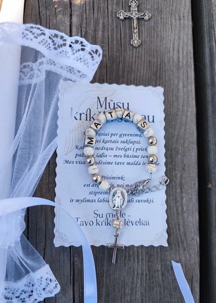 Haulito akmens rožančiukas